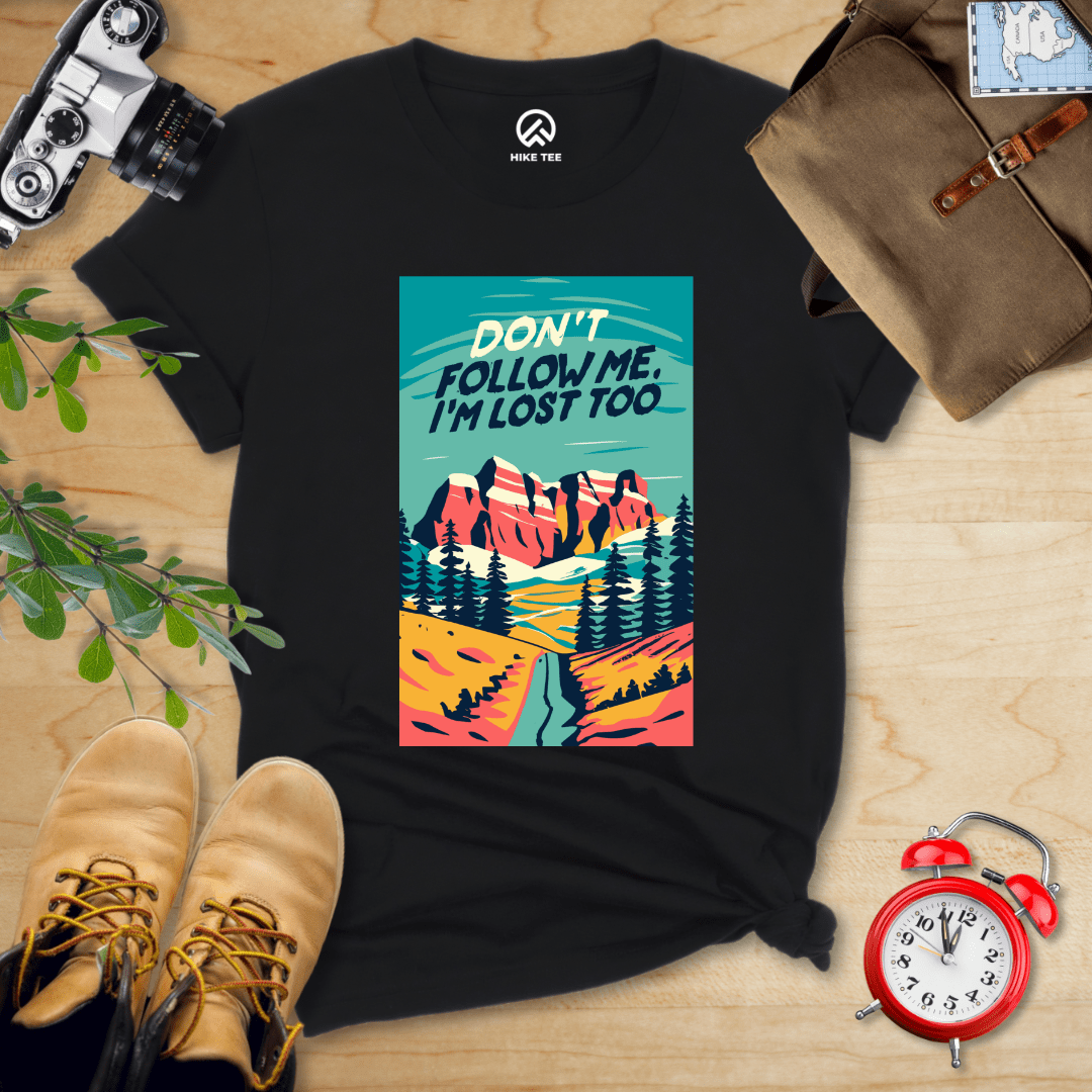 Hike Tee T-Shirt Black / S Don't Follow Me Shirt