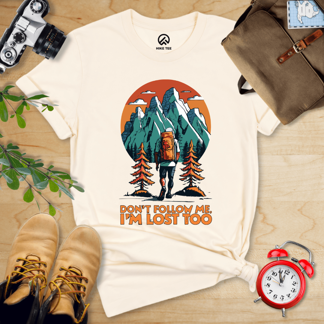 Hike Tee T-Shirt Natural / S Don't Follow Me Shirt