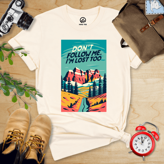 Hike Tee T-Shirt Natural / S Don't Follow Me Shirt