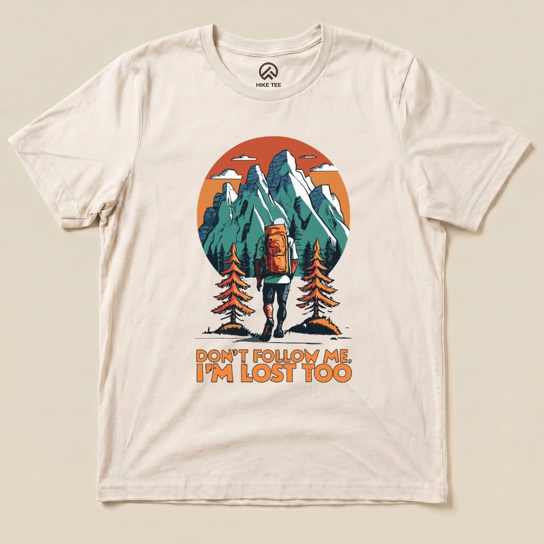 Hike Tee T-Shirt Natural / S Don't Follow Me Shirt