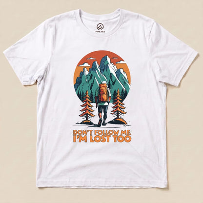 Hike Tee T-Shirt White / S Don't Follow Me Shirt