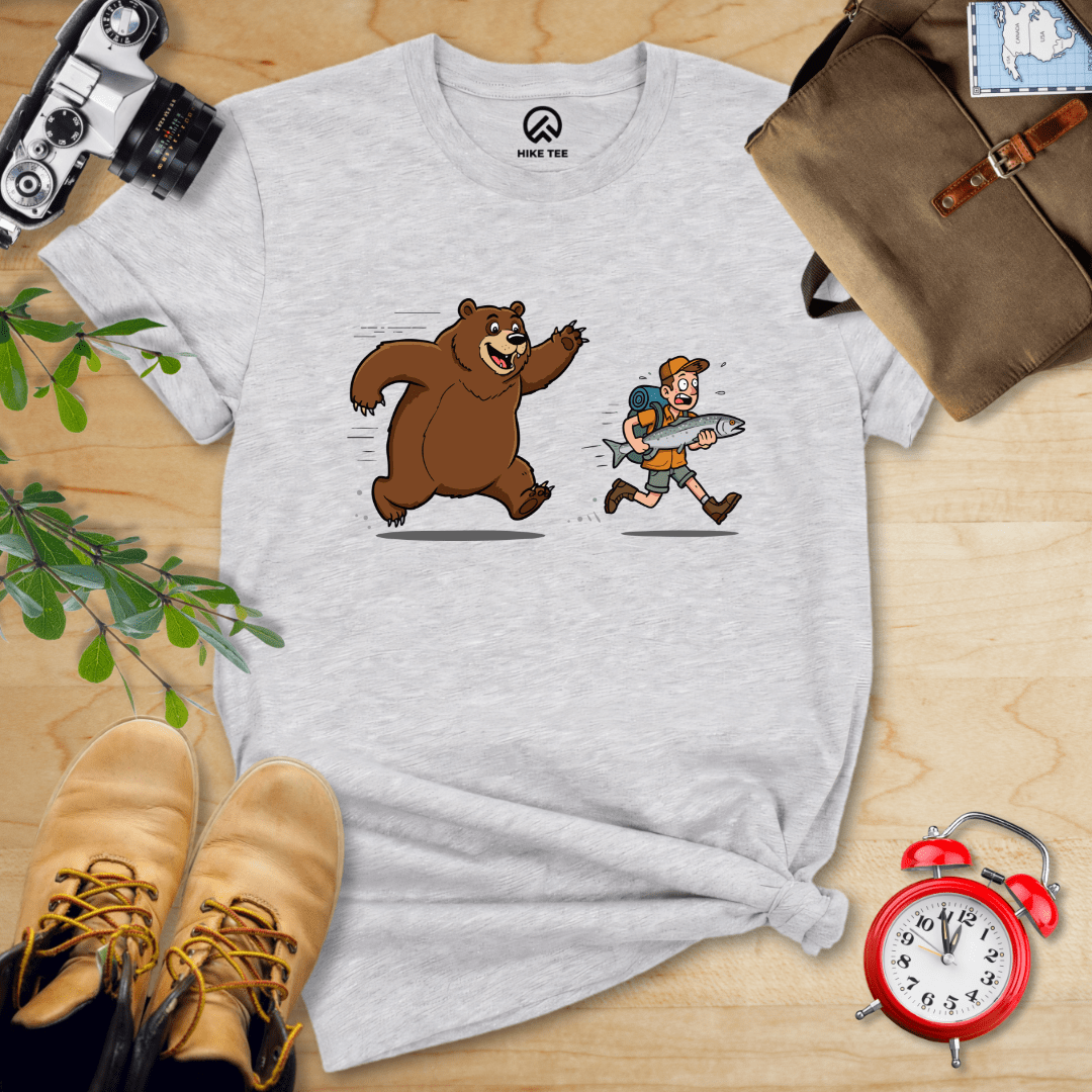 Printify T-Shirt Athletic Heather / S Don't Mess With Bear Shirt