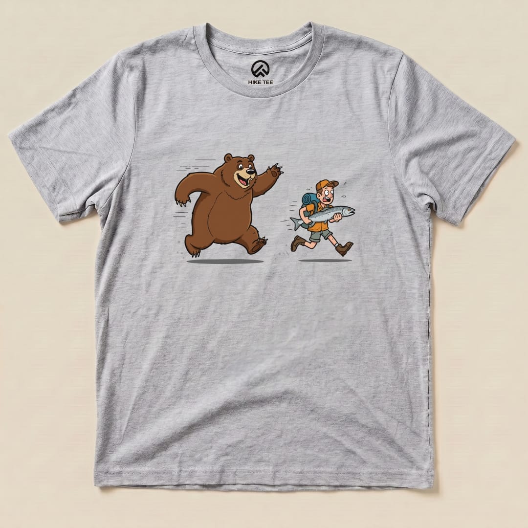 Don't Mess With Bear Shirt Hike Tee T-Shirt Athletic Heather / S