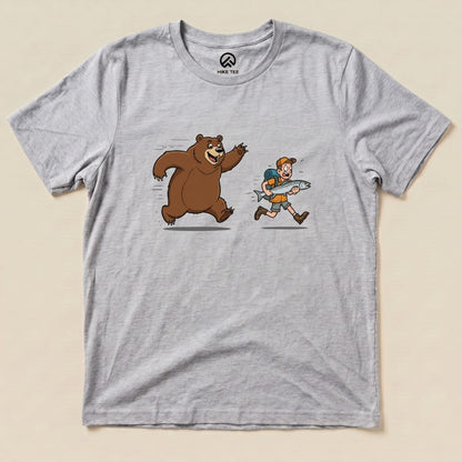 Don't Mess With Bear Shirt Hike Tee T-Shirt Athletic Heather / S