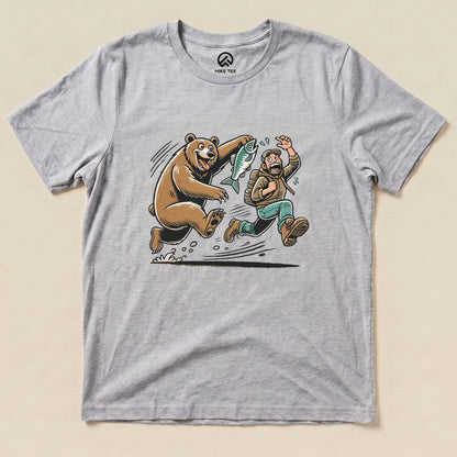 Don't Mess With Bear Shirt Hike Tee T-Shirt Athletic Heather / S