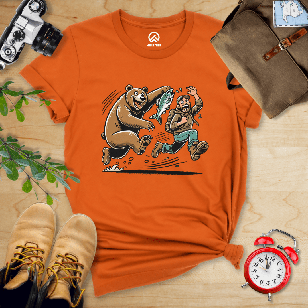 Hike Tee T-Shirt Autumn / S Don't Mess With Bear Shirt