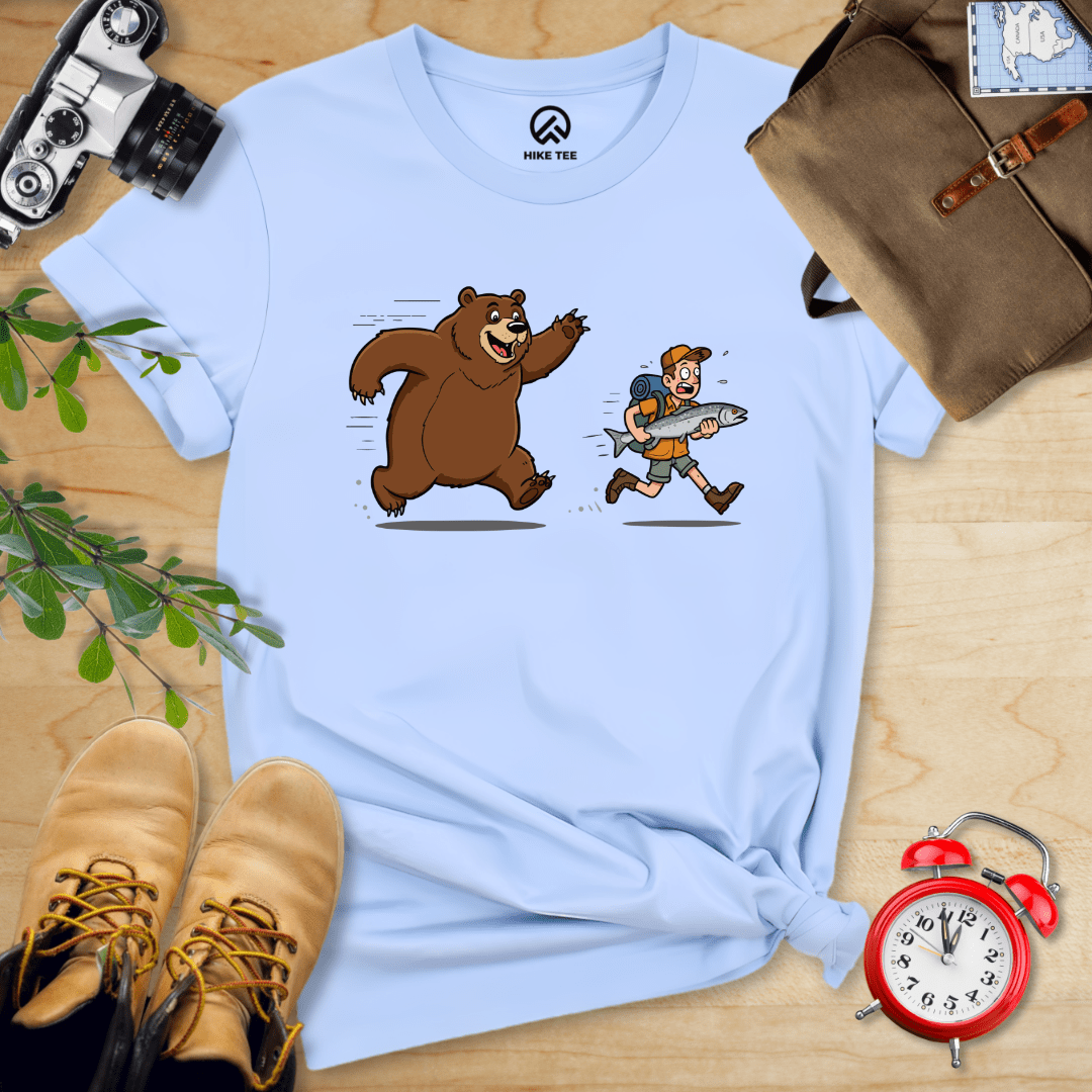 Printify T-Shirt Baby Blue / S Don't Mess With Bear Shirt