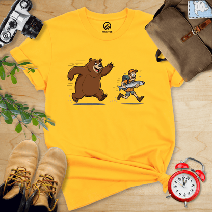 Printify T-Shirt Gold / S Don't Mess With Bear Shirt
