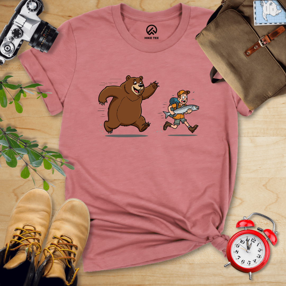 Printify T-Shirt Heather Mauve / S Don't Mess With Bear Shirt