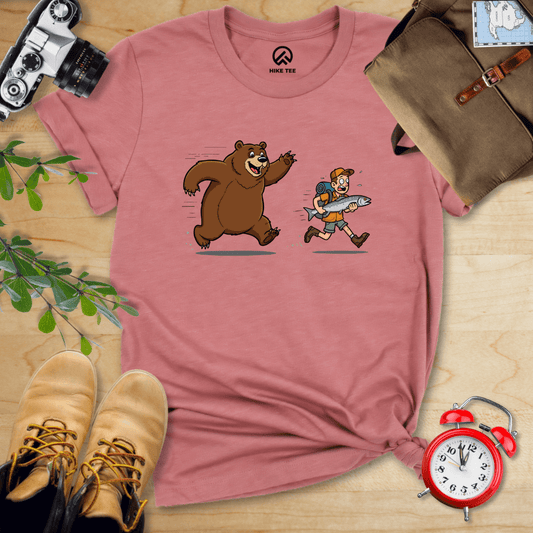 Printify T-Shirt Heather Mauve / S Don't Mess With Bear Shirt