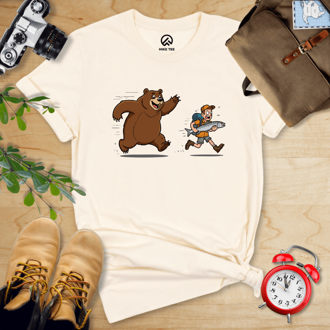 Printify T-Shirt Natural / S Don't Mess With Bear Shirt