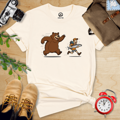 Printify T-Shirt Natural / S Don't Mess With Bear Shirt