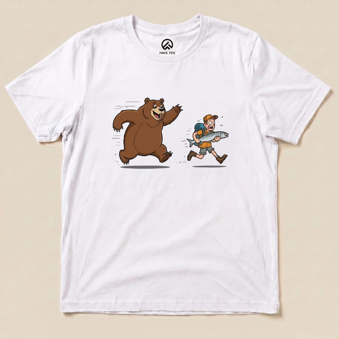 Don't Mess With Bear Shirt Hike Tee T-Shirt White / S