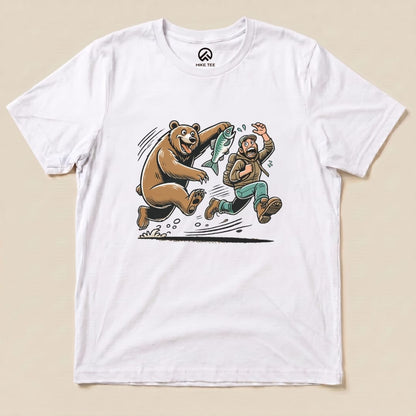 Don't Mess With Bear Shirt Hike Tee T-Shirt White / S