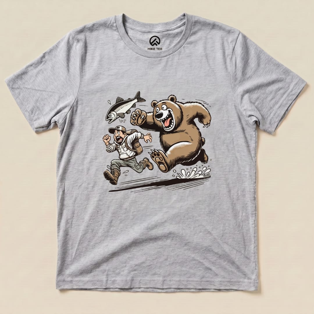 Don't Mess With The Bears Shirt Hike Tee T-Shirt Athletic Heather / S