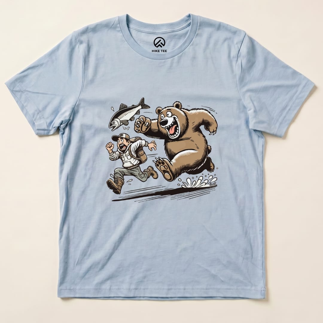 Don't Mess With The Bears Shirt Hike Tee T-Shirt Baby Blue / S