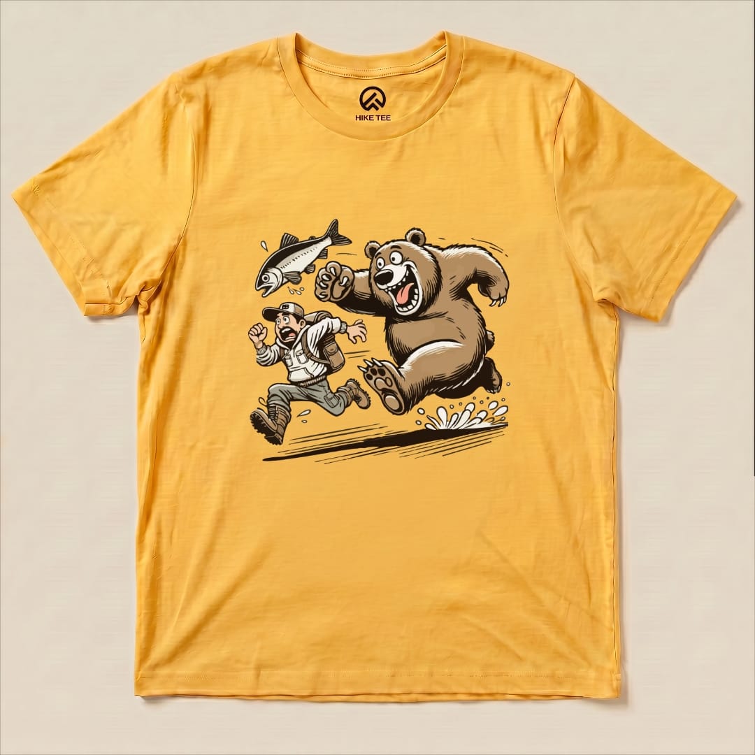 Don't Mess With The Bears Shirt Hike Tee T-Shirt Gold / S