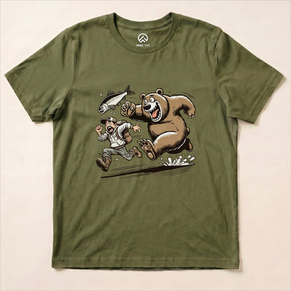 Don't Mess With The Bears Shirt Hike Tee T-Shirt Military Green / S