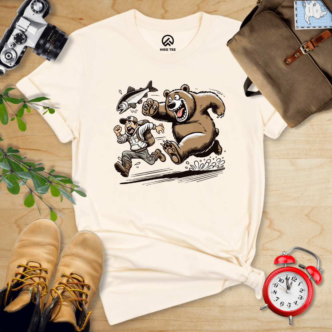 Hike Tee T-Shirt Natural / S Don't Mess With The Bears Shirt