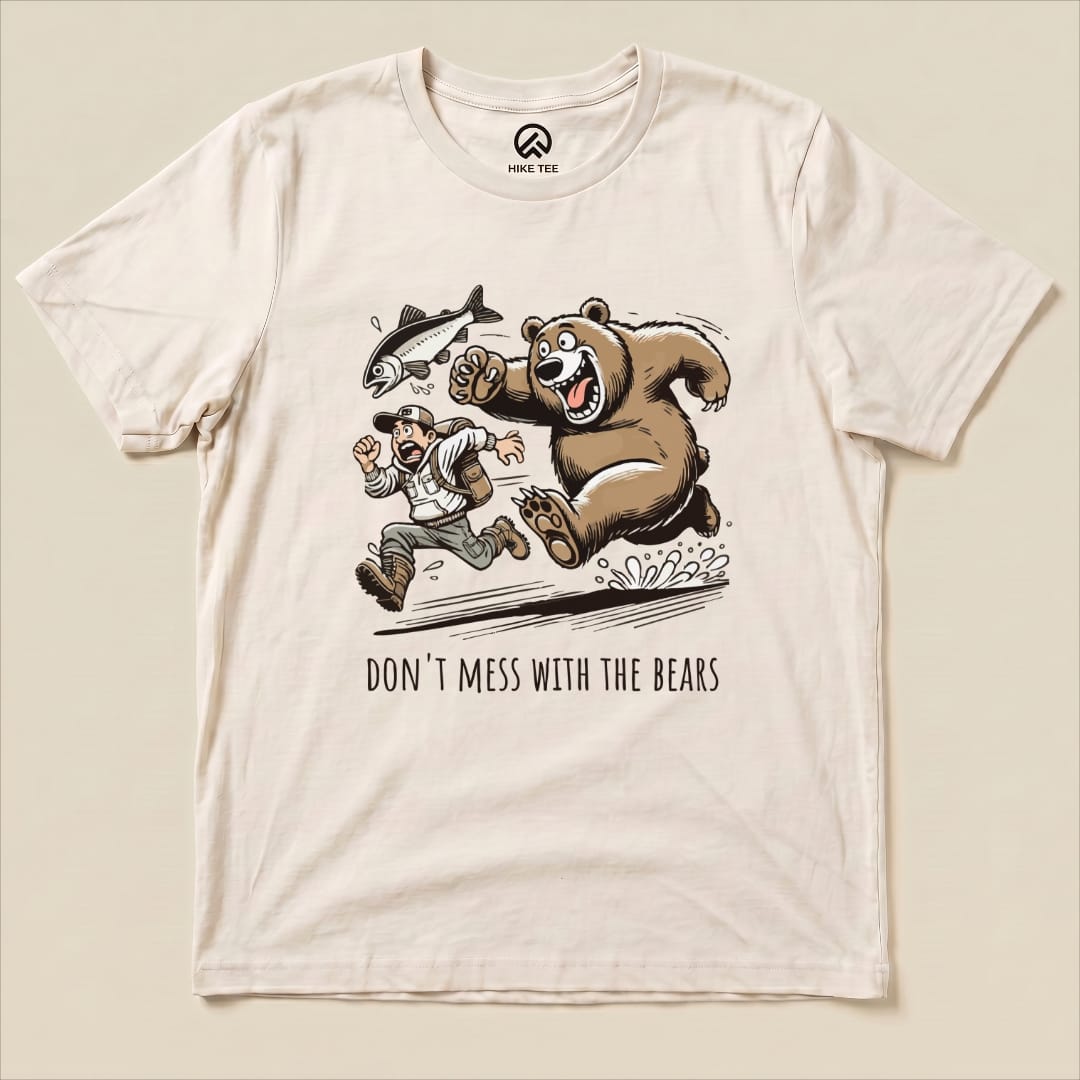 Don't Mess With The Bears Shirt Hike Tee T-Shirt Natural / S