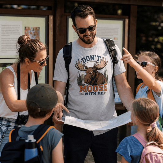 Don't Moose With Me Shirt Hike Tee T-Shirt