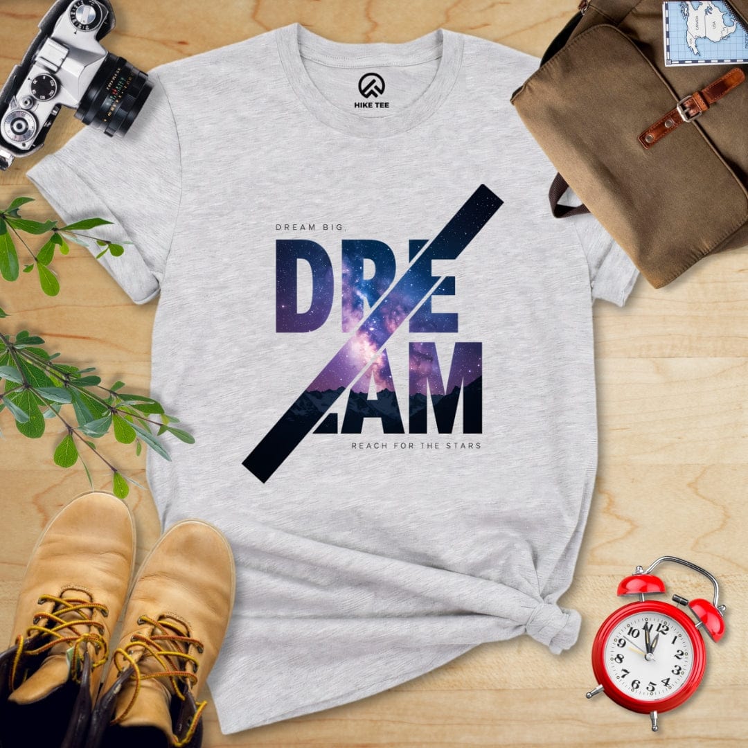 Hike Tee T-Shirt Athletic Heather / S Dream Big Shirt