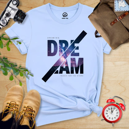 Hike Tee T-Shirt Baby Blue / S Dream Big Shirt