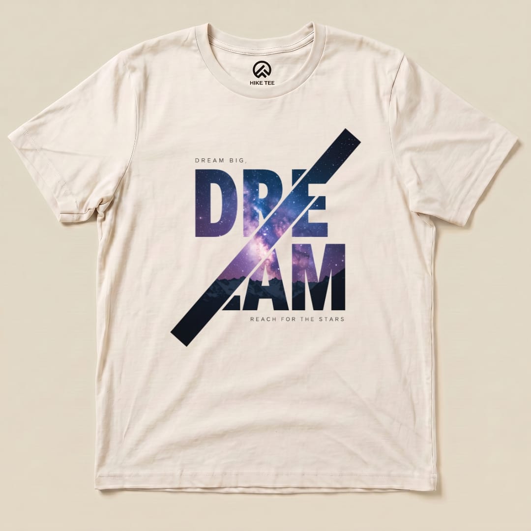 Hike Tee T-Shirt Natural / S Dream Big Shirt