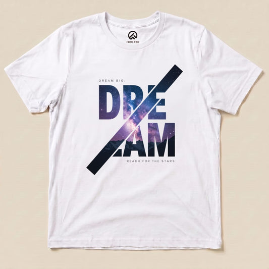 Hike Tee T-Shirt White / S Dream Big Shirt