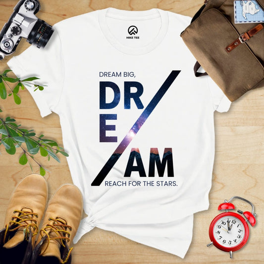 Hike Tee T-Shirt White / S Dream Motivational Shirt