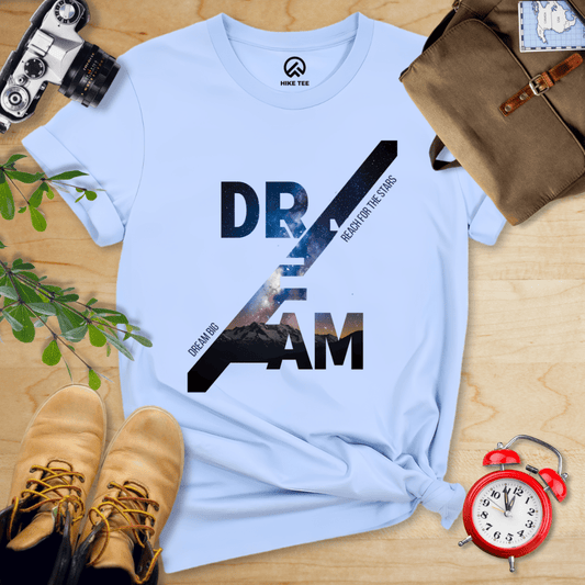Hike Tee T-Shirt Baby Blue / S Dream Night Sky Shirt
