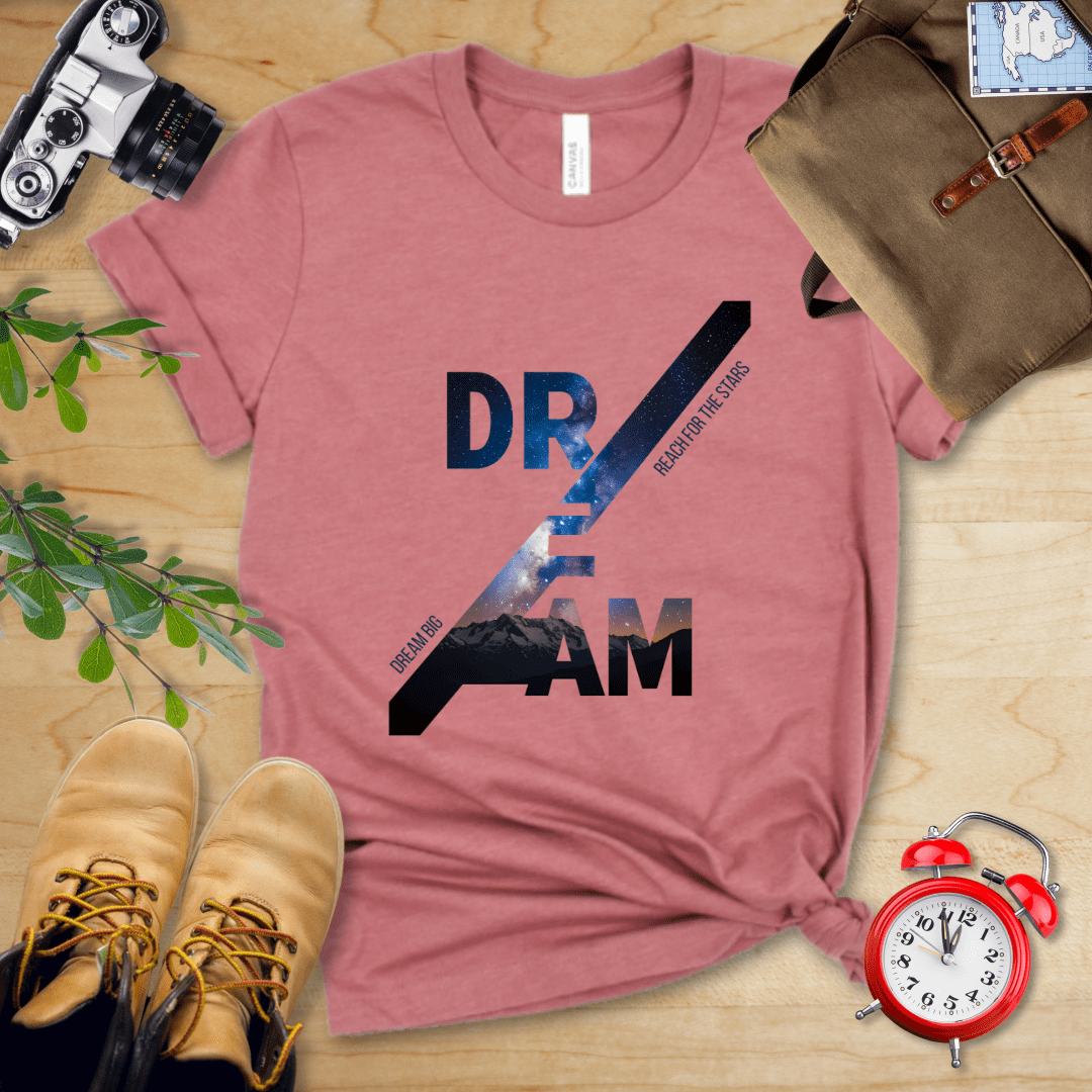 Hike Tee T-Shirt Heather Mauve / S Dream Night Sky Shirt