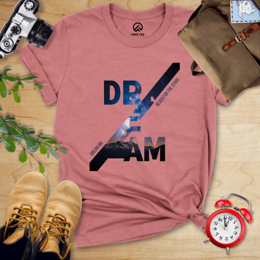 Hike Tee T-Shirt Heather Mauve / S Dream Night Sky Shirt