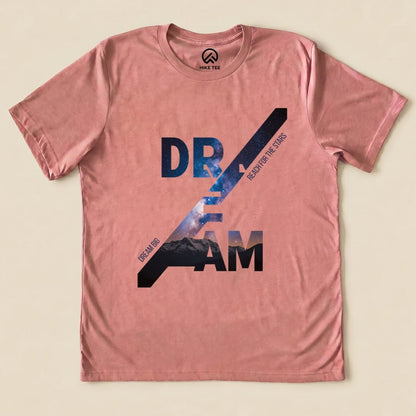 DREAM Night Sky Shirt Hike Tee T-Shirt Heather Mauve / S
