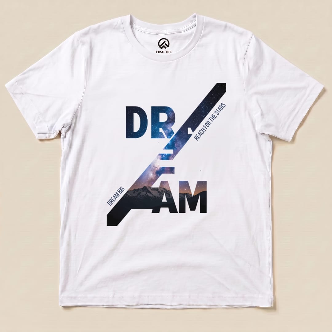 DREAM Night Sky Shirt Hike Tee T-Shirt White / S