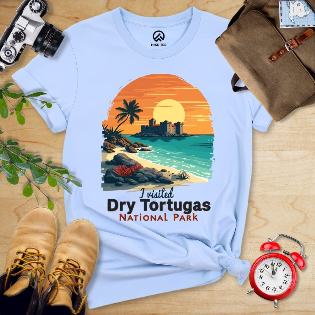 Hike Tee T-Shirt Baby Blue / S Dry Tortugas National Park Shirt
