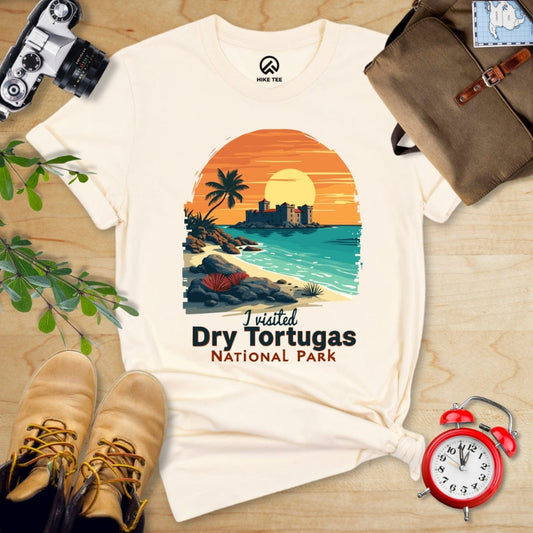 Hike Tee T-Shirt Natural / S Dry Tortugas National Park Shirt