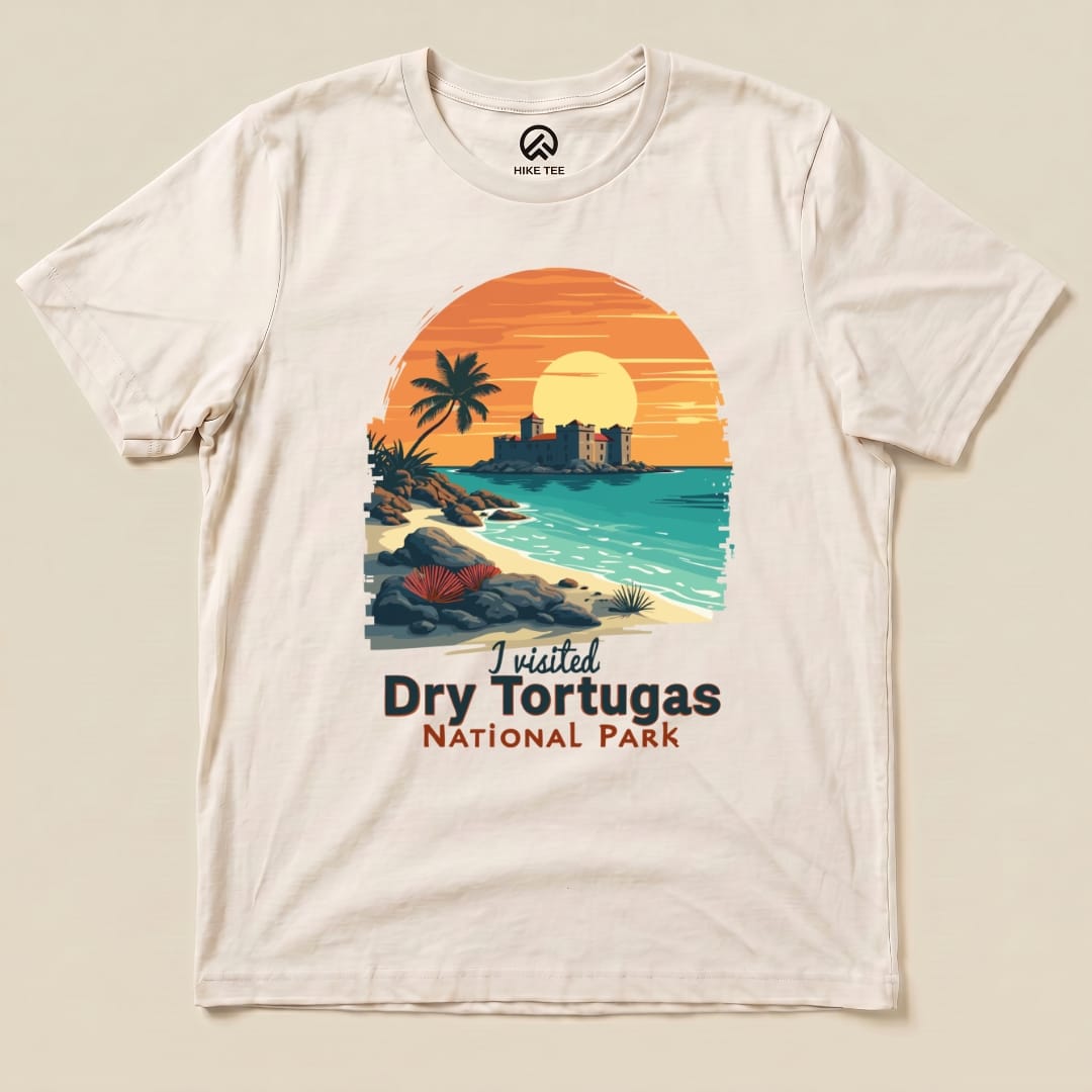 Hike Tee T-Shirt Natural / S Dry Tortugas National Park Shirt