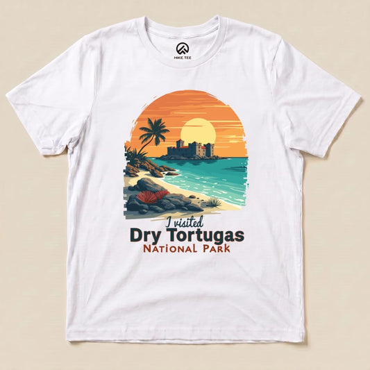 Hike Tee T-Shirt White / S Dry Tortugas National Park Shirt
