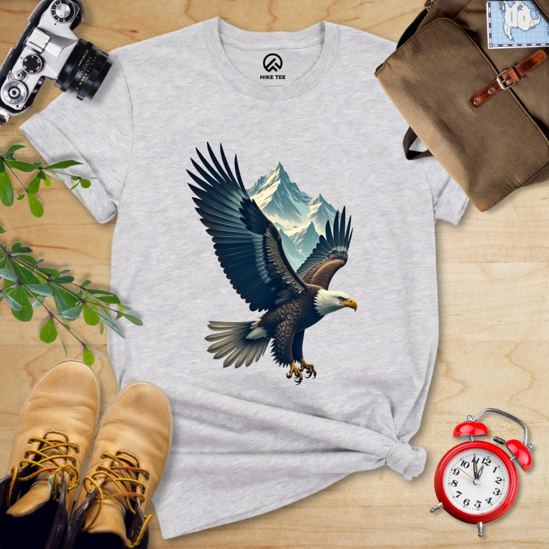 Hike Tee T-Shirt Athletic Heather / S Eagle and Mountain Shirt