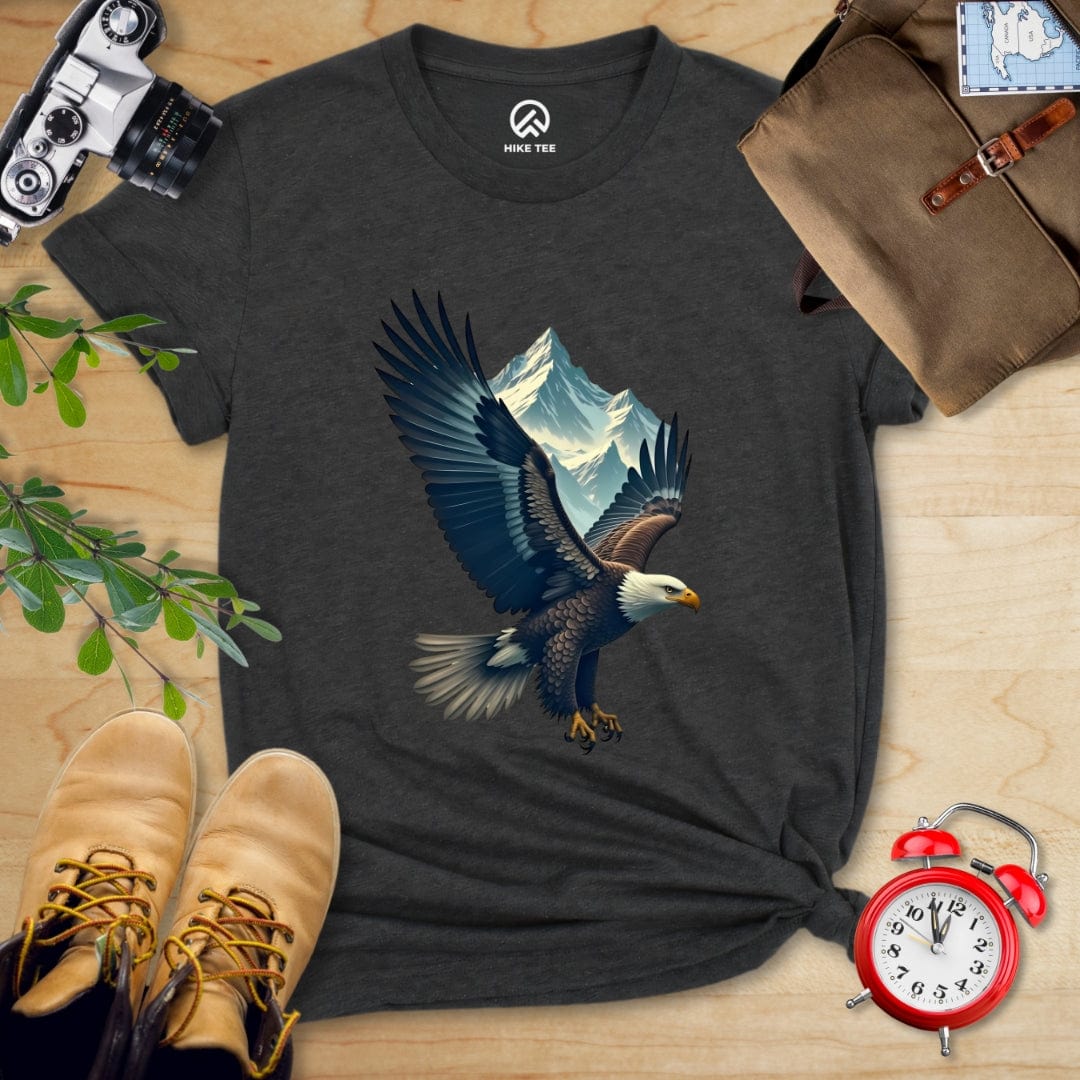 Hike Tee T-Shirt Dark Grey Heather / S Eagle and Mountain Shirt