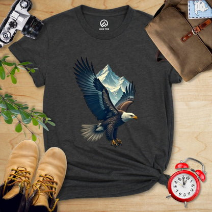Hike Tee T-Shirt Dark Grey Heather / S Eagle and Mountain Shirt