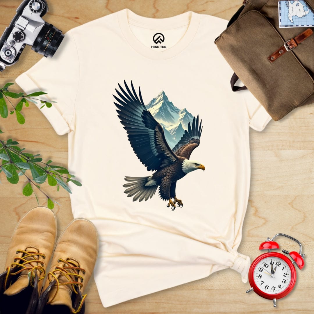 Hike Tee T-Shirt Natural / S Eagle and Mountain Shirt