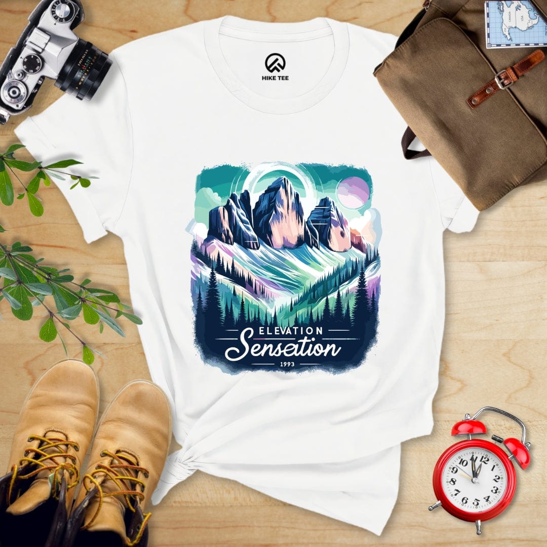 Hike Tee T-Shirt White / S Elevation Sensation Shirt