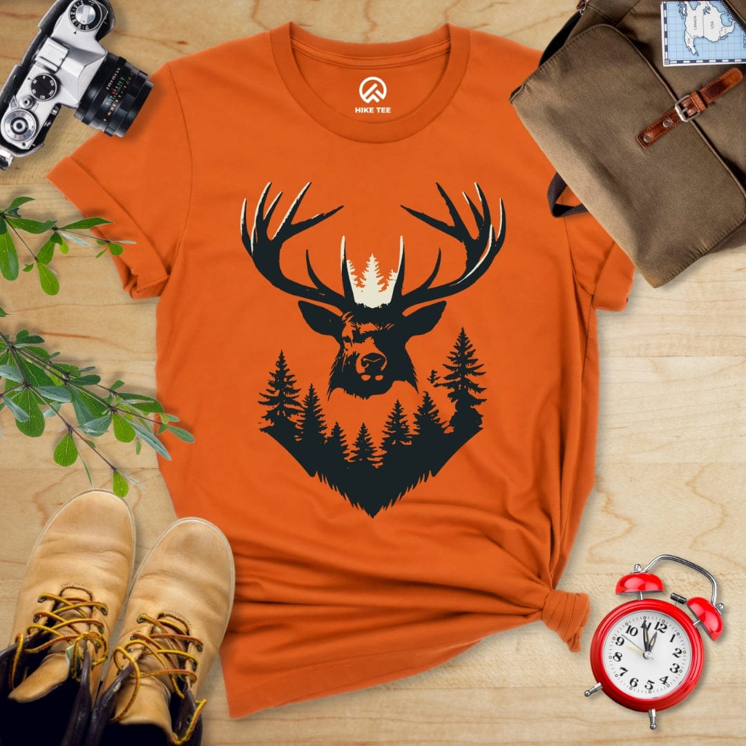 Hike Tee T-Shirt Autumn / S Elk Shape Shirt