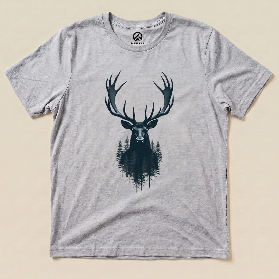Elk Shirt Hike Tee T-Shirt Athletic Heather / S