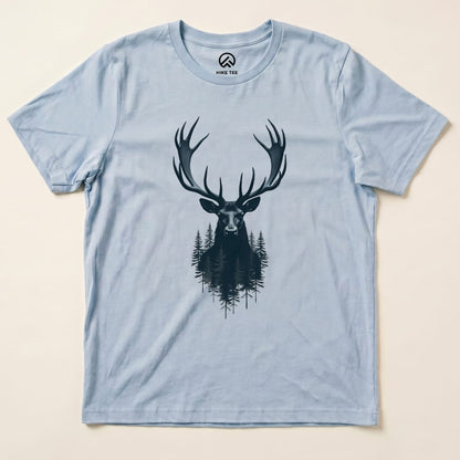 Elk Shirt Hike Tee T-Shirt Baby Blue / S
