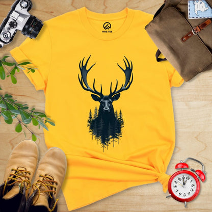 Hike Tee T-Shirt Gold / S Elk Shirt