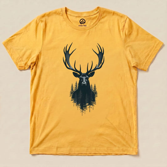 Elk Shirt Hike Tee T-Shirt Gold / S