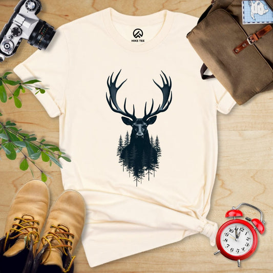 Hike Tee T-Shirt Natural / S Elk Shirt